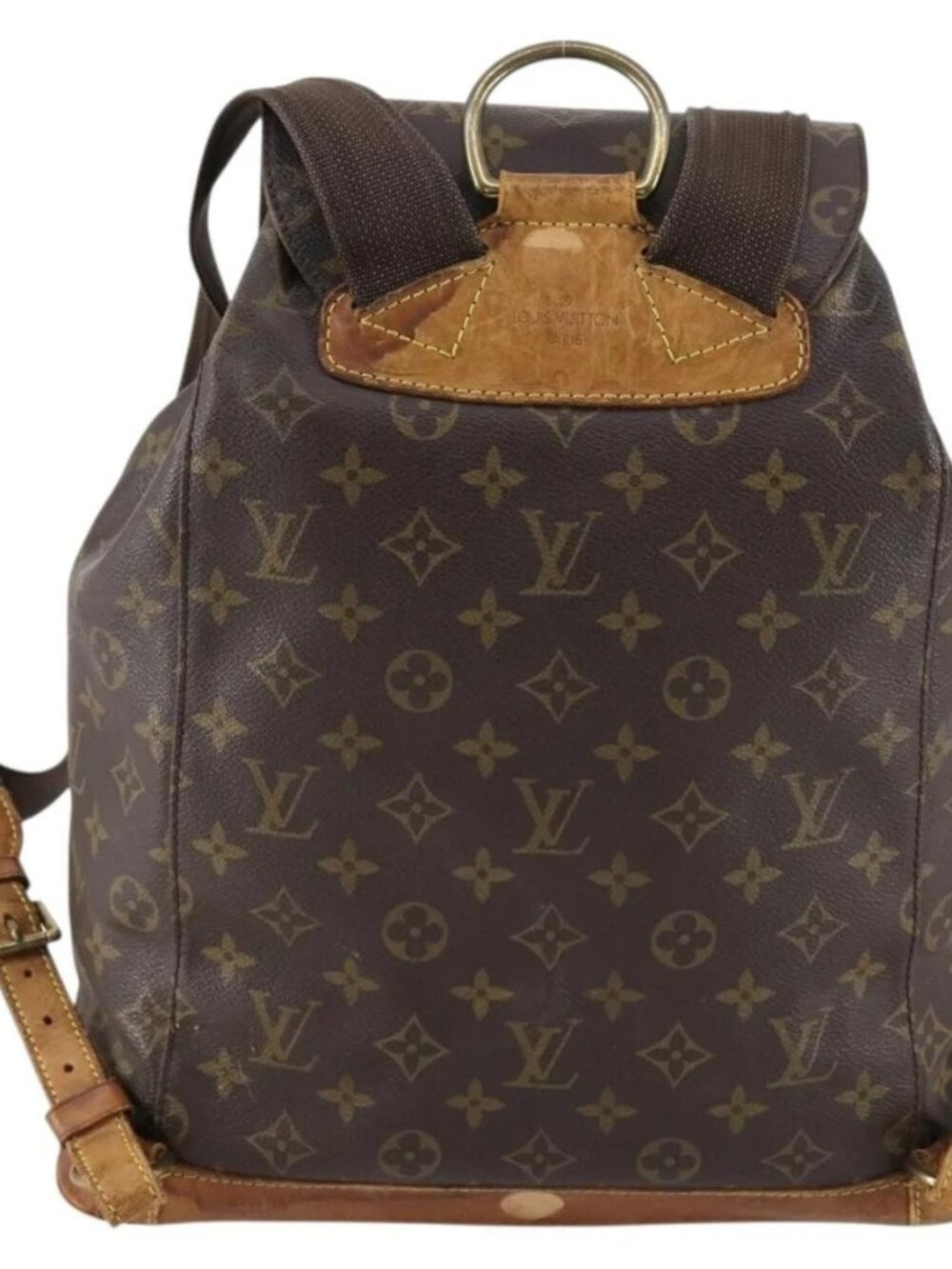 LOUIS VUITTON Monogram Montsouris GM Backpack M51135 LV Auth 153023 - Picture 2 of 15